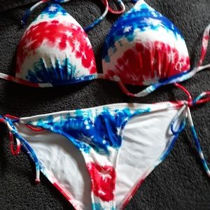 Op Red, White, & Blue  String Bikini (NEVER Worn)